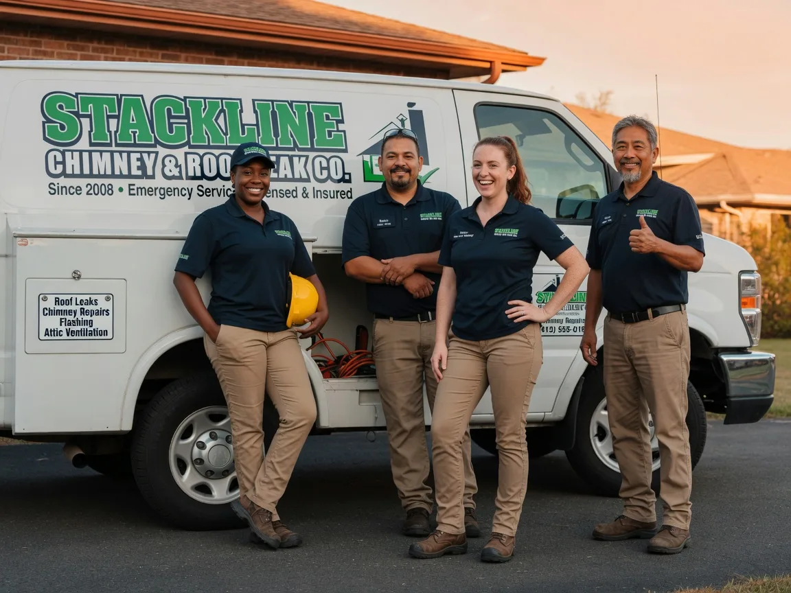 Chimney flashing repair company in Mexia, TX